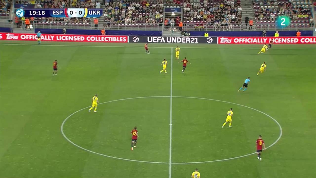 فيديو - فضيحة تحكم تحرم اسبانيا فوزاً على اوكرانيا