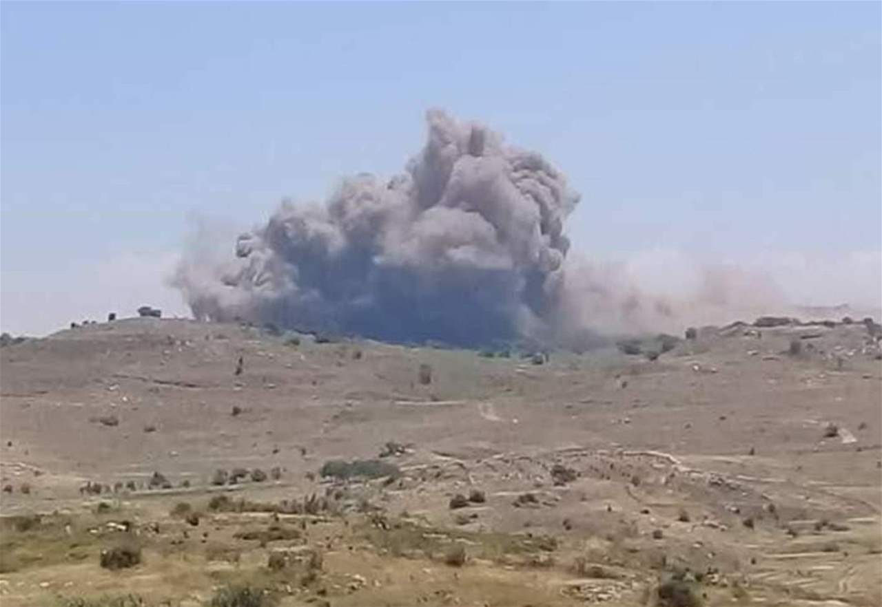  انفجارات عنيفة قرب المنطقة العازلة بين الجيشين السوري والإسرائيلي في الجولان المحتل