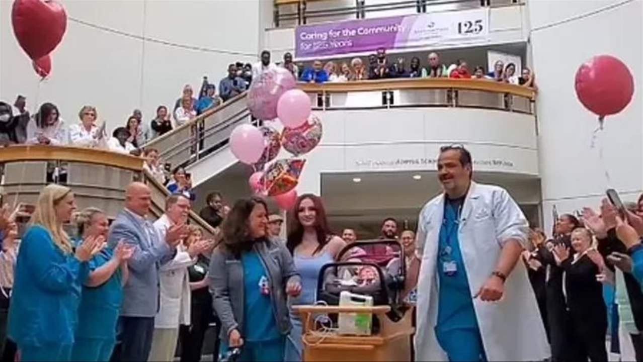 ولادة طفلة بوزن 350 غراما فقط ونجاتها بأعجوبة