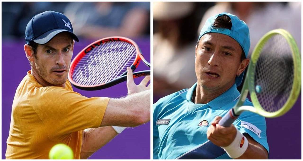 كاد يتعرّض لحادث عند إبلاغه اسم منافسه في ويمبلدون !!