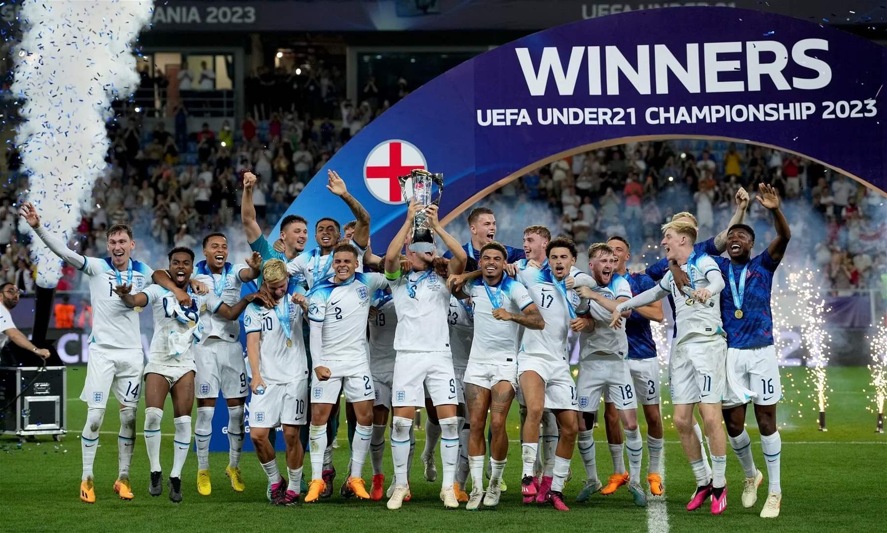 فيديو - انجلترا بطلة اوروبا تحت 21 عاماً بهدف .. غير شرعي 