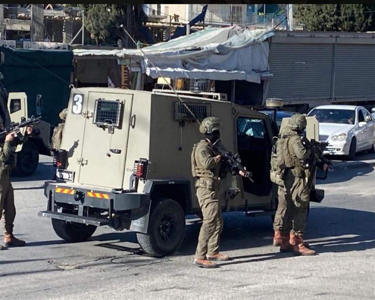 مواجهات بين الفلسطينيين وقوات الاحتلال بعد اقتحامها مخيم الدهيشة جنوبي بيت لحم 