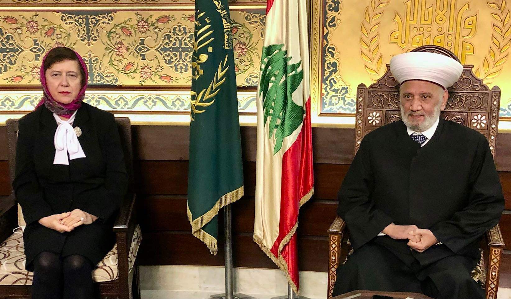 دريان التقى دياب وبحث مع فرونتسكا بالأوضاع العامة وآخر المستجدات