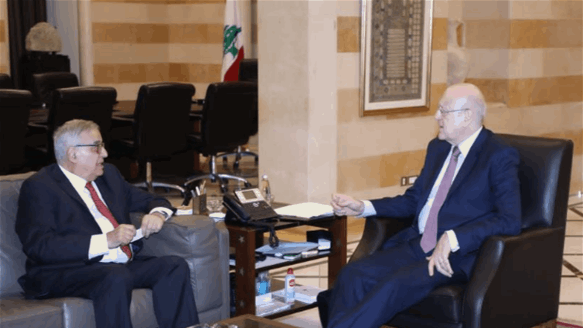 بو حبيب بعد لقائه ميقاتي: نريد ان تقوم "اليونيفيل" بواجبها من دون مشكلات والأفضل ان يواكبها الجيش اللبناني