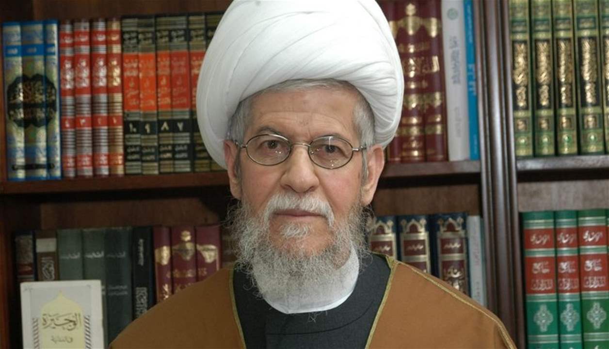 الموت يغيب الشيخ عفيف النابلسي وبري اتصل معزياً