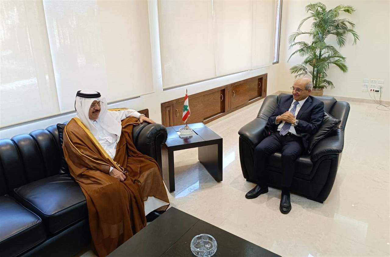 كلاّس استقبل سفير دولة قطر مودّعاً
