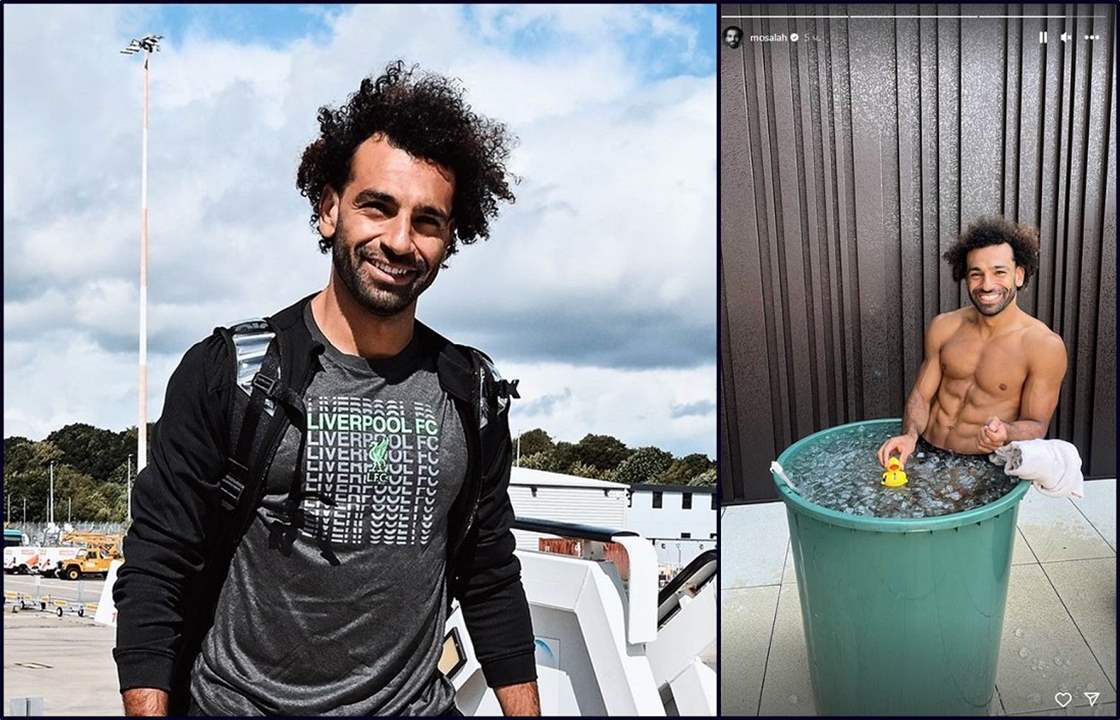 الملك محمد صلاح والبطة ...!!