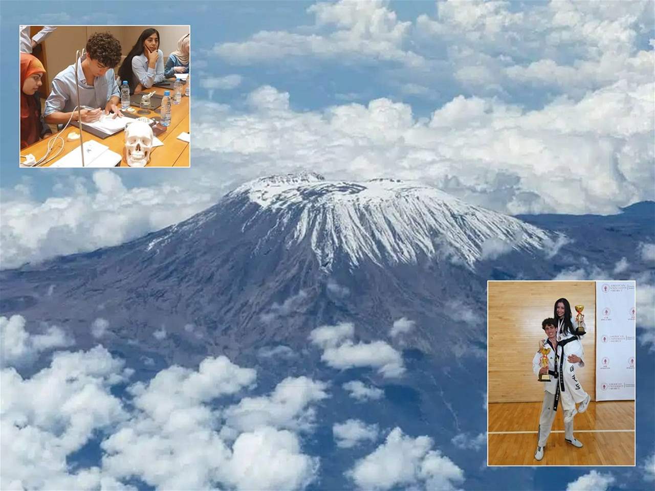 كلاّس اتصل بشيبان الذي بدأ مغامرة تسلّق جبل كيليمنجارو