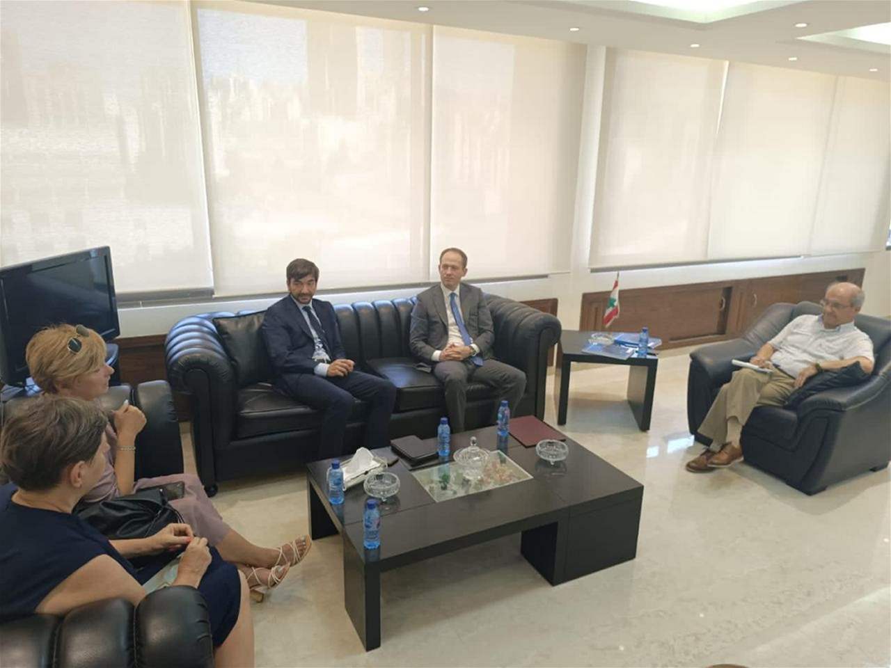 الوزير كلاس استقبل وفداً من سفارة روسيا والمركز الثقافي الروسي