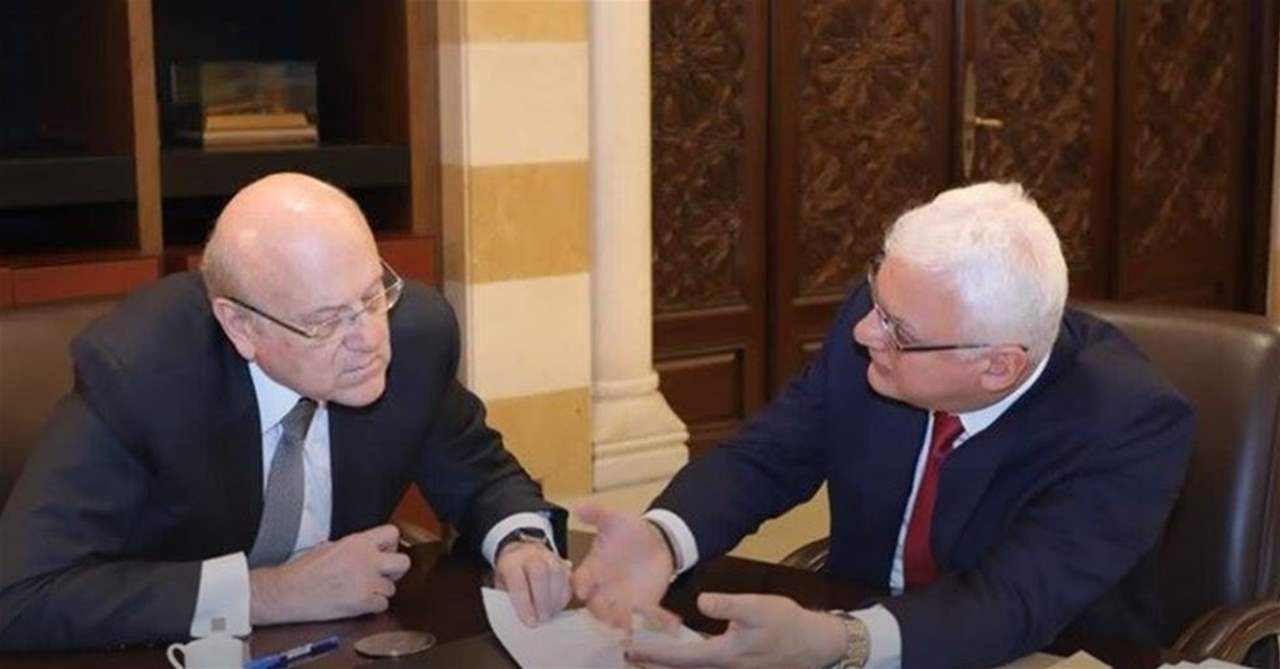 ميقاتي والقرم بحثا في زيادة تعرفة أوجيرو