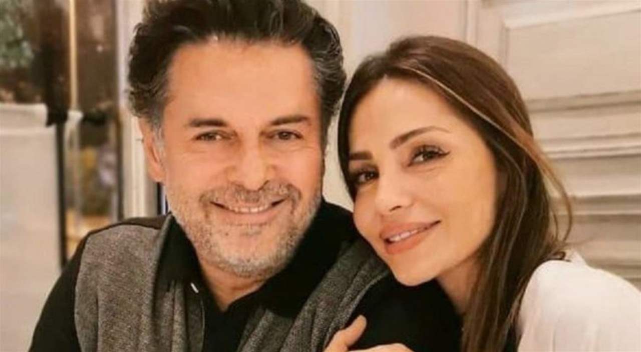 زوجة راغب علامة تدفع احدى معجباته بقوة وهو يكشف التفاصيل