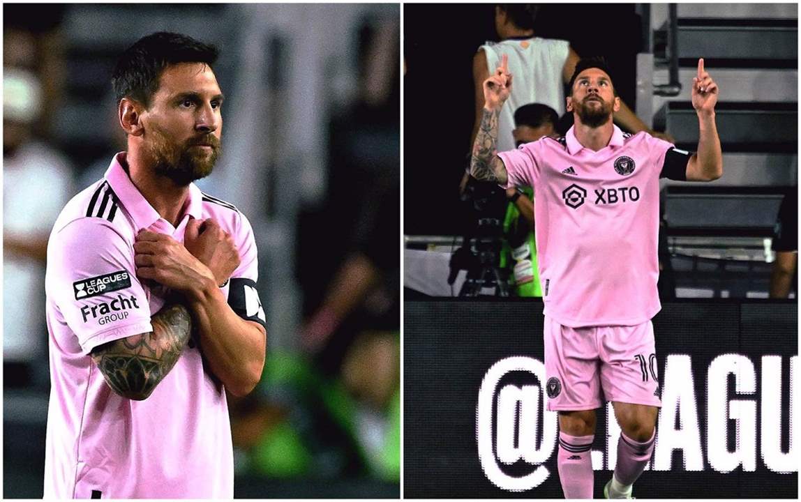 فيديو - ميسي يضرب من جديد ويسجل مرتين