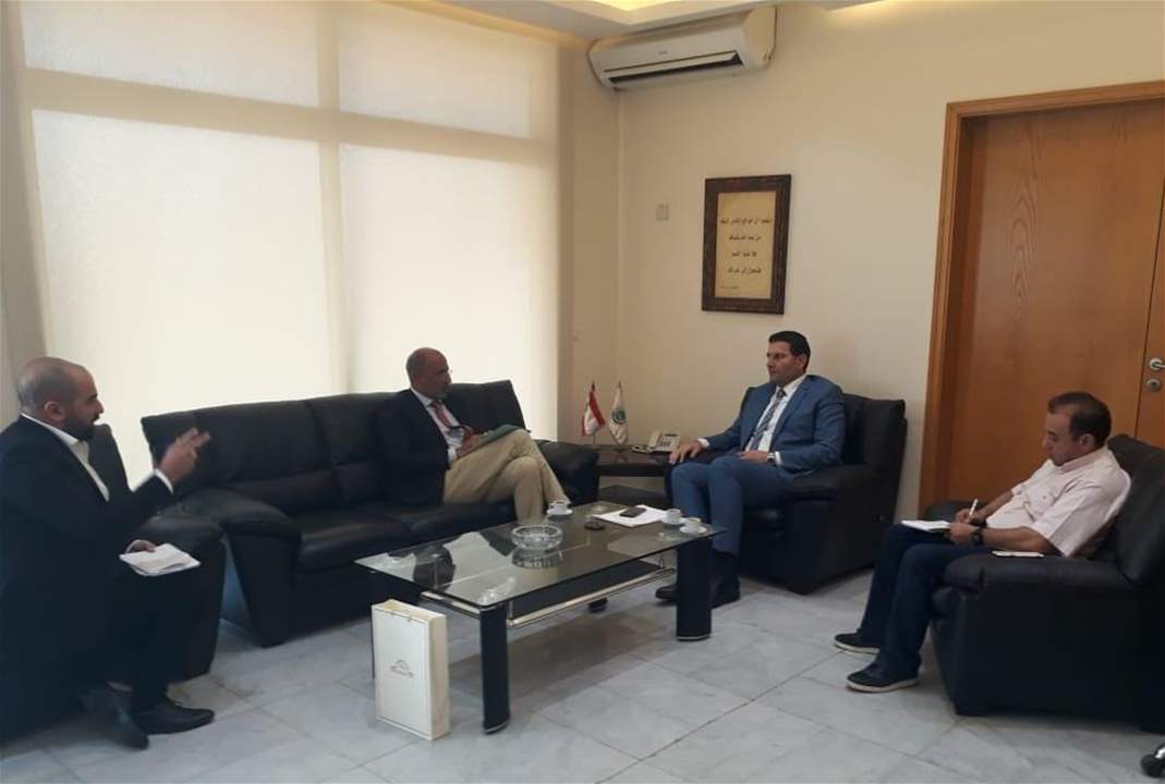 وزير الزراعة بحث مع ريزا خطة الأمن الغذائي وسلامة الغذاء