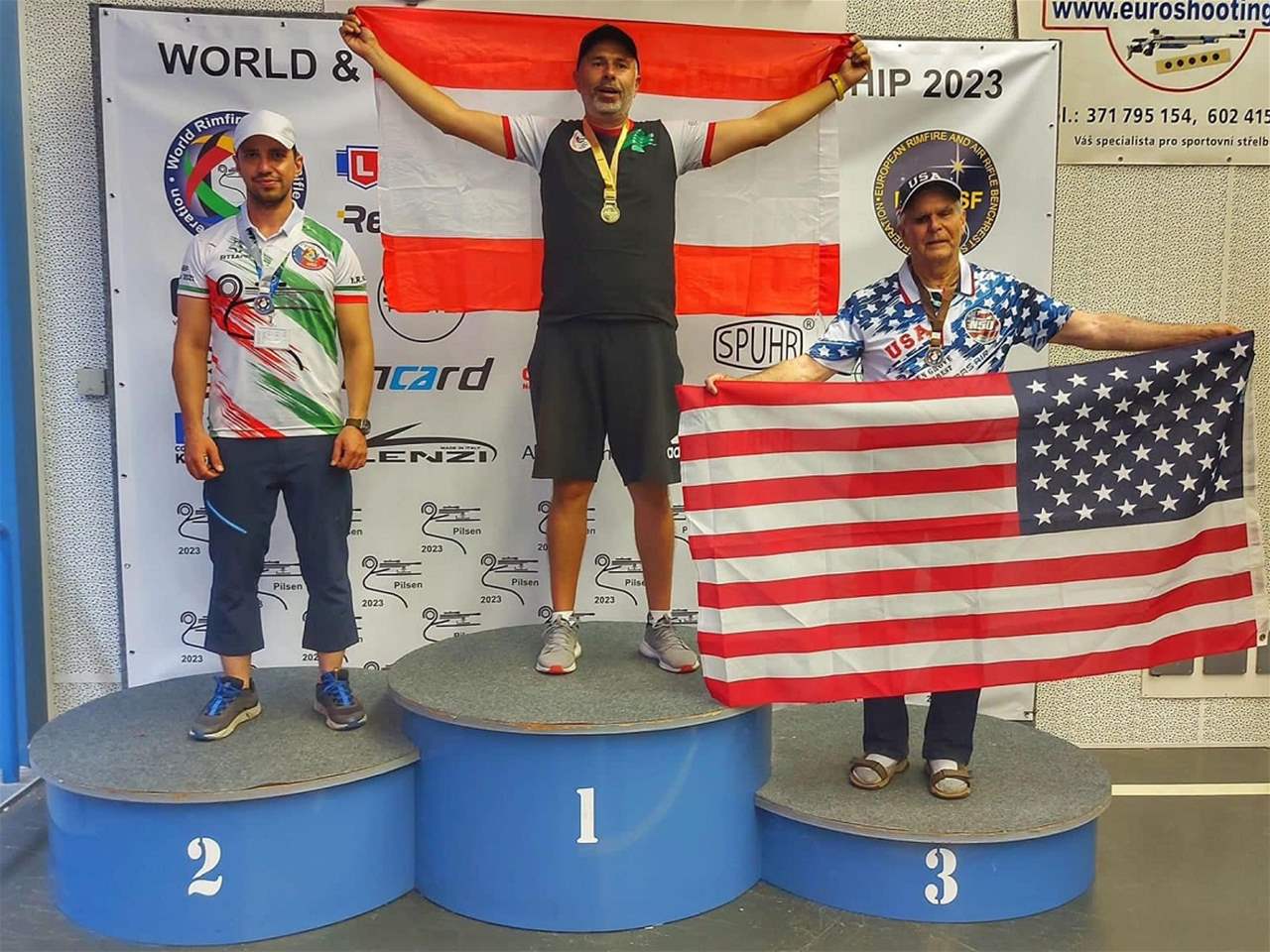 ميدالية ذهبية وفضية للبنان في بطولة العالم بالبندقية الهوائية