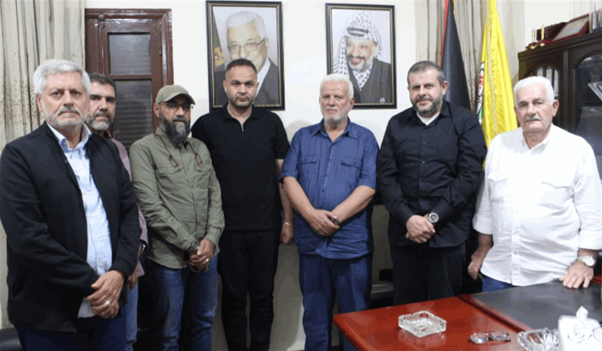 وفد من حزب الله زار "فتح" في صيدا معزياً بالعرموشي ورفاقه