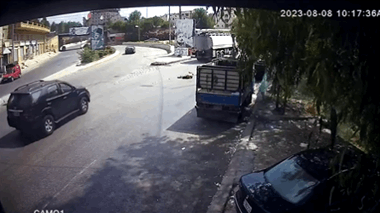 حادث سير مروع على مفرق بحمدون يودي بحياة سائق دراجة نارية