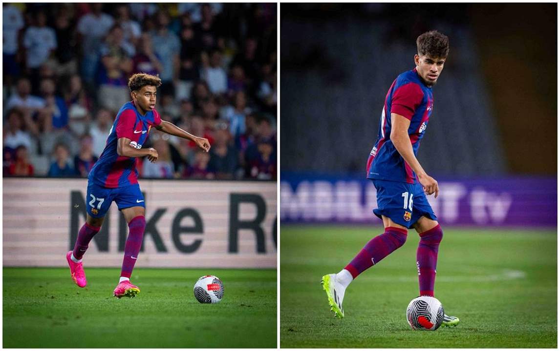 شاهدوا المُلخص الكامل لفوز برشلونة على توتنهام وتألق يامال