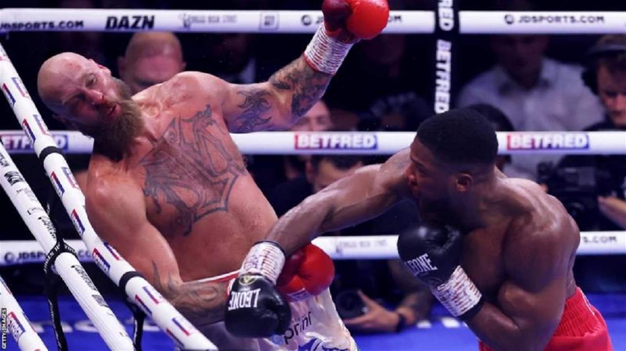 فيديو - جوشوا أطاح هيلينيوس بالضربة القاضية