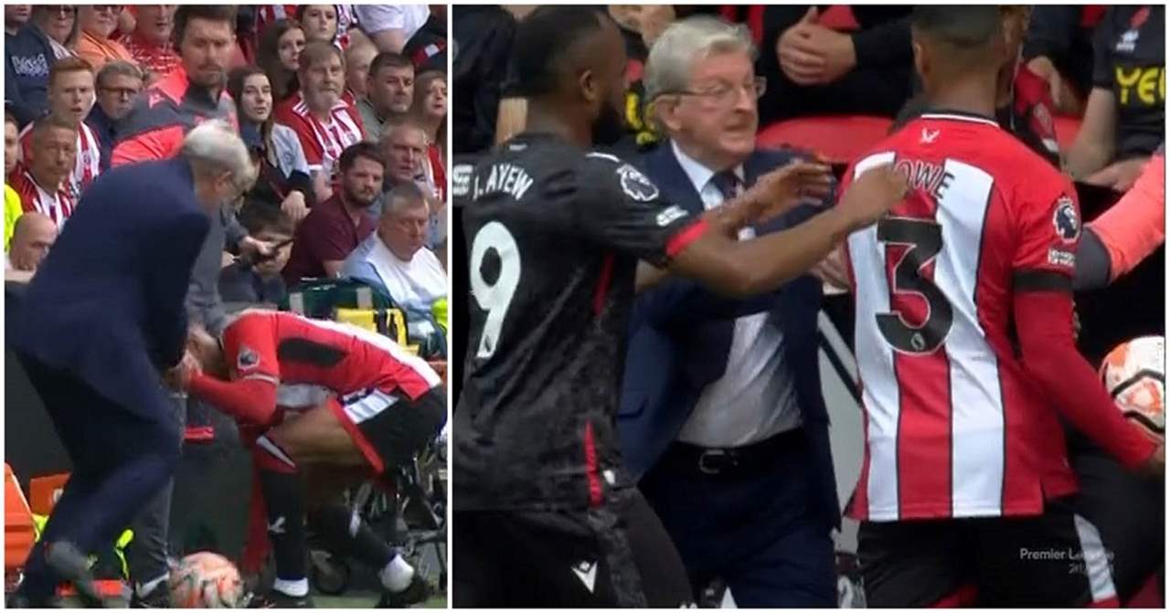 فيديو - اشتباك بين مدرب كريستال بالاس ولاعب شيفيلد