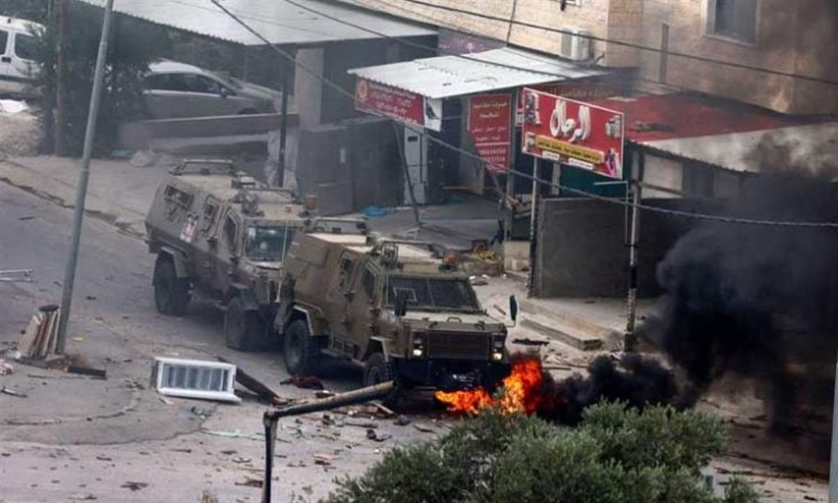 شهيدان فلسطينيان بعد اقتحام قوات الاحتلال مخيم عقبة جبر بأريحا