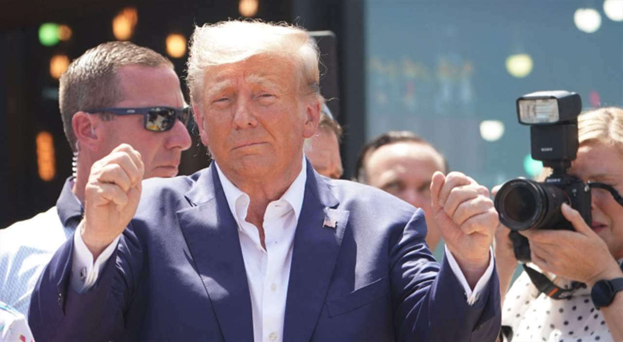 ترامب يندد بالاتهامات "الزائفة" الموجهة إليه بعد إمهاله 10 أيام للمثول أمام المحكمة في جورجيا