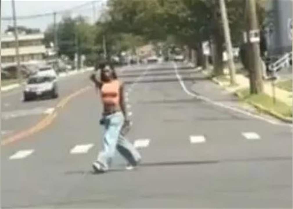 بالفيديو - لحظة خاطفة لـ "اصطياد مجرم" 