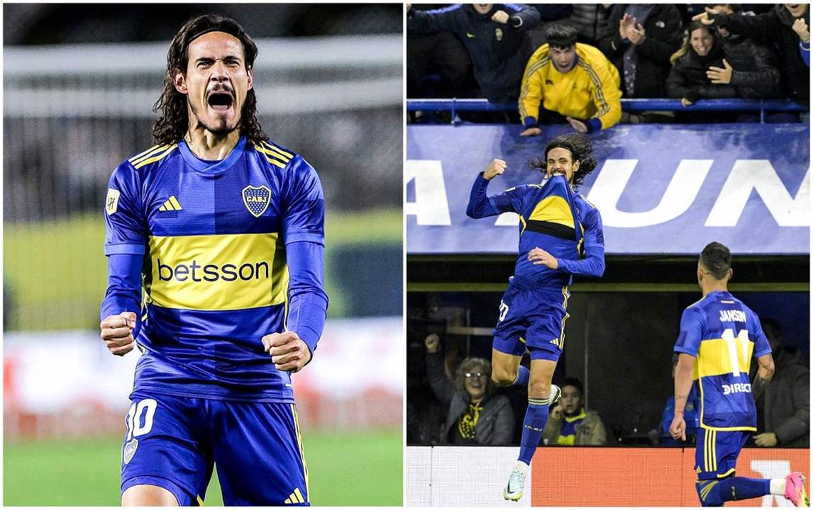 فيديو - كافاني العجوز يقود بوكا للفوز في الارجنتين