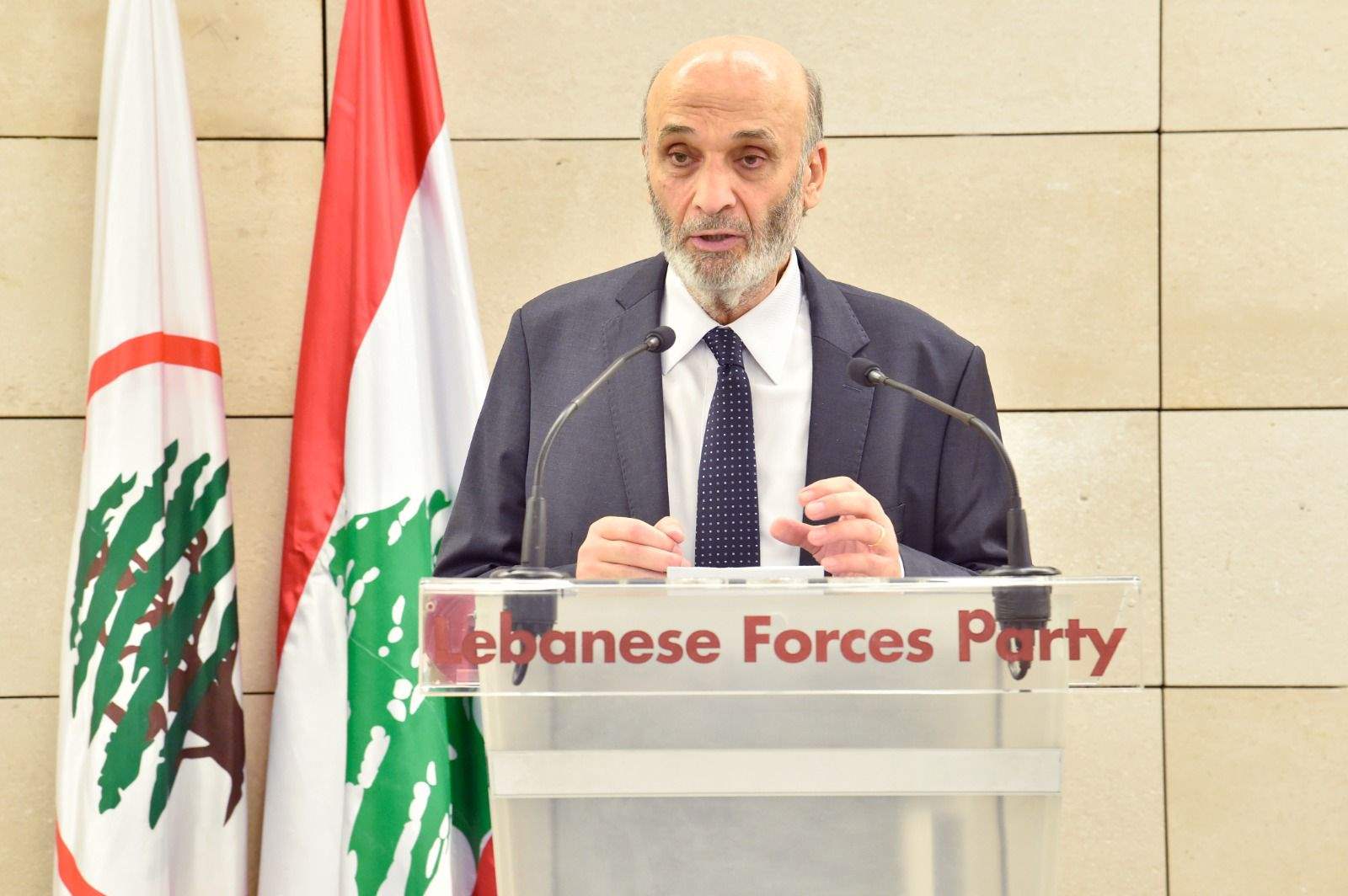 جعجع: الحصروني قُتل ولم يمت والحل يكمن في ألاّ يكون أكثر من دولة واحدة وأكثر من جيش واحد على أرض واحدة