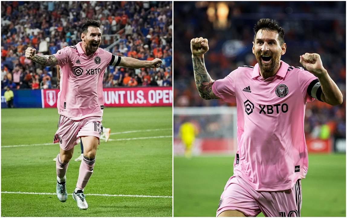 فيديو - ميسي يقود انتر ميامي الى نهائي كأس الولايات المتحدة