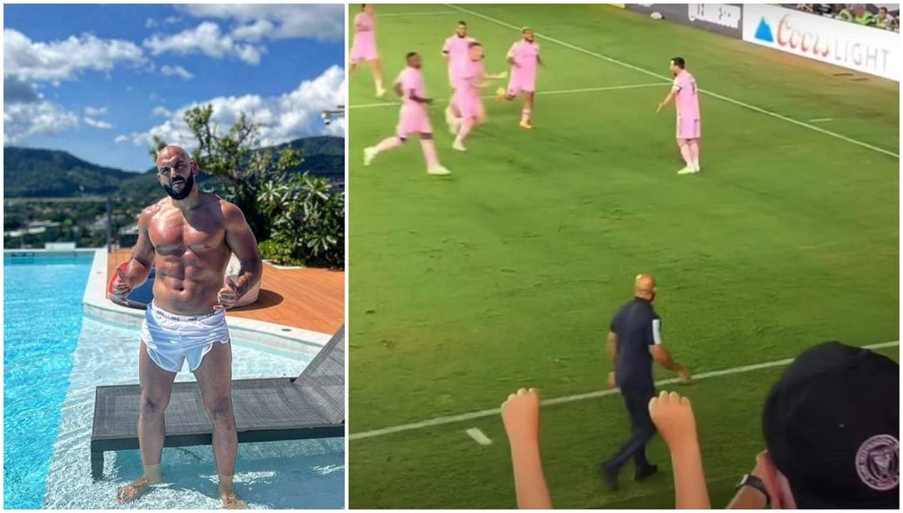 بيكهام يستأجر جندياً سابقاً ومقاتلاً لحماية ليونيل ميسي