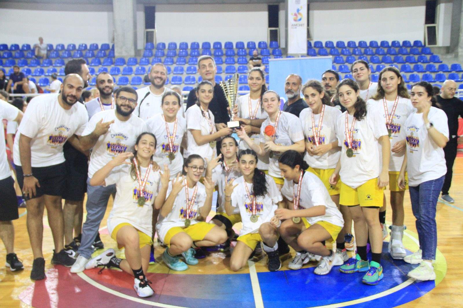 بطولته الرسمية الثانية تحت قيادة البرنس  ‏RBA بطل لبنان للشابات تحت ١٨ عامًا 