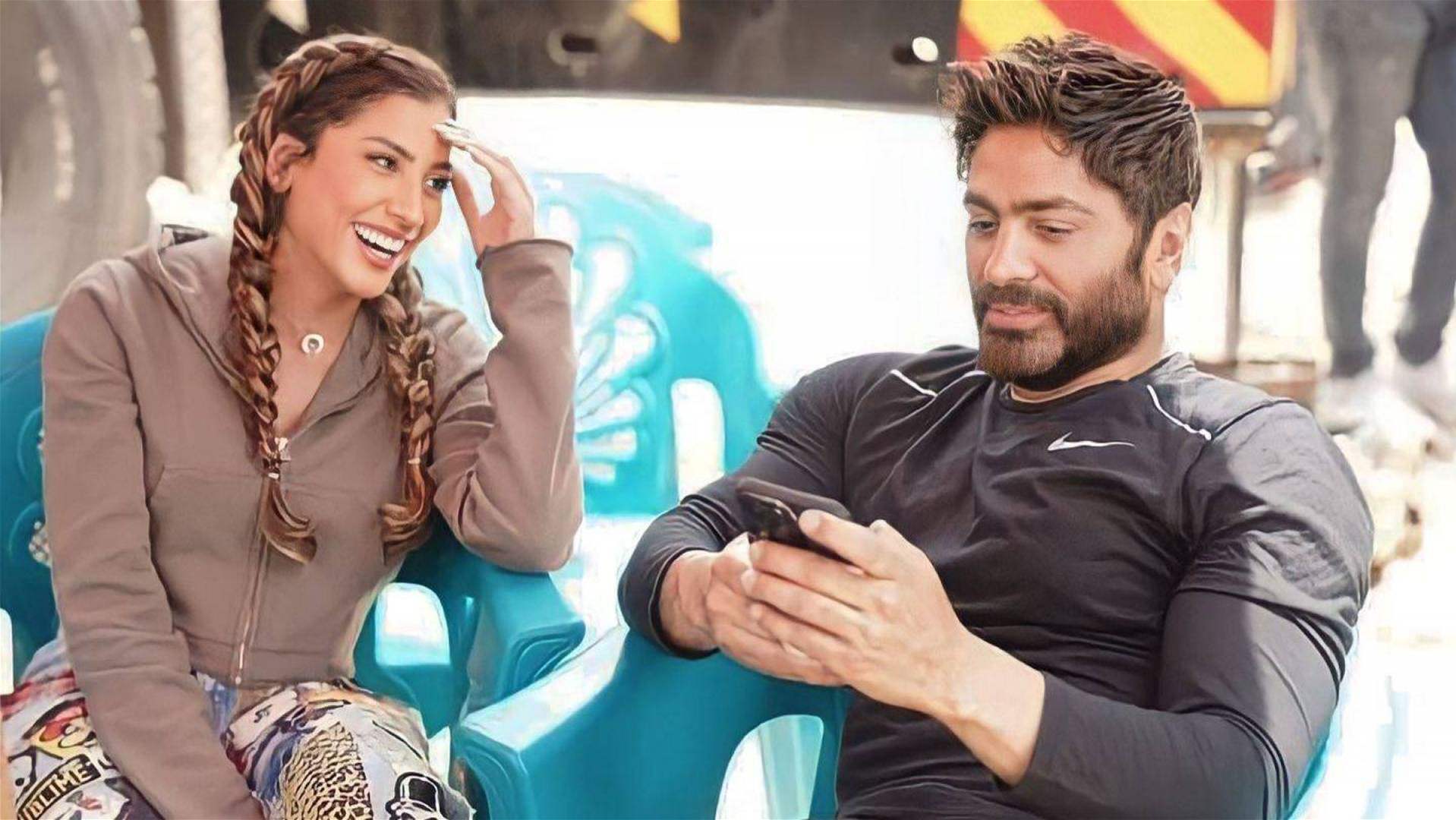 تامر حسني ودينا الشربيني يلغيان متابعة بعضهما.. اليكم السبب 