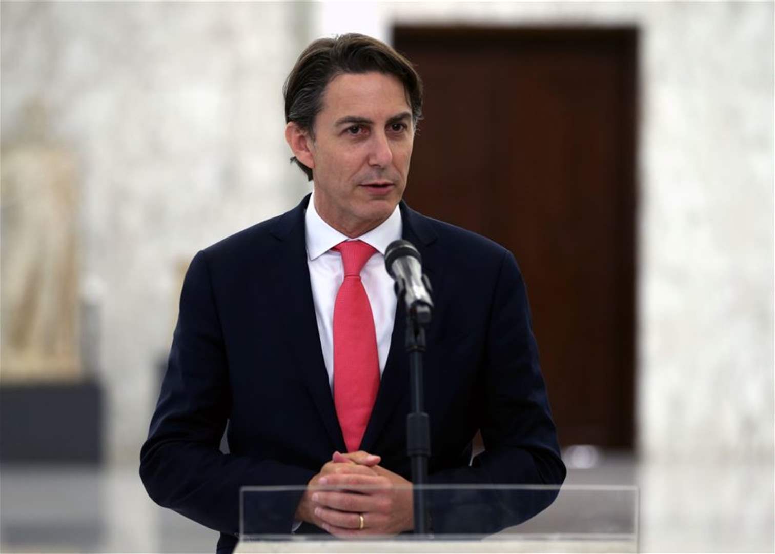  آموس هوكستين قبل توجهه الى عين التينة: من الرائع العودة إلى بيروت قهوة سريعة ومنقوشة في الفلمنكي ..