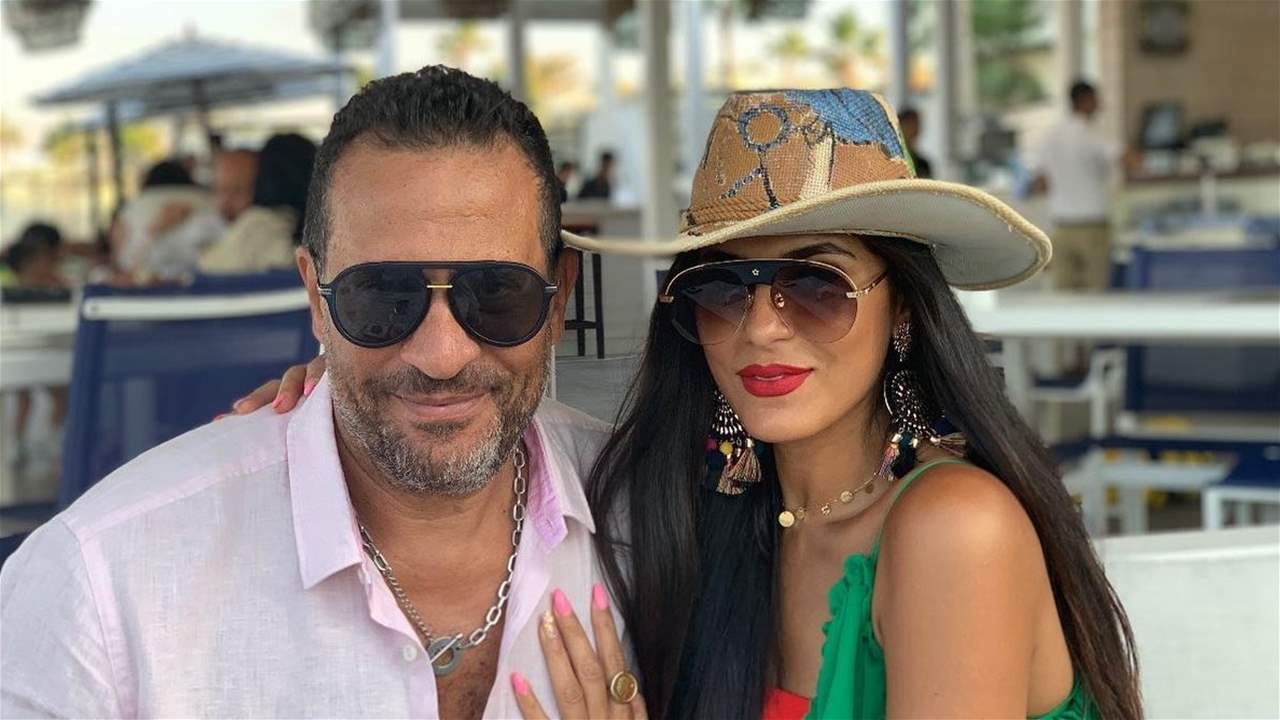 لحظات رومانسية بين ماجد المصري وزوجته.. صورة جمعتهما 