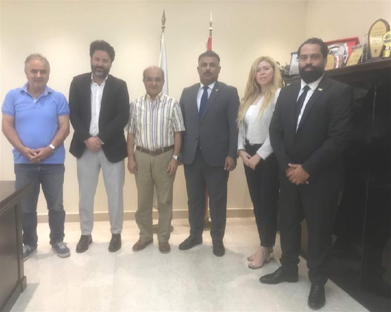 الوزير كلاس استقبل رئيس المنظمة العربية للمحامين الشباب