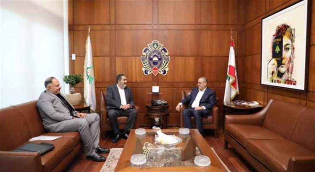 البيسري عرض مع مسؤولي ملف النازحين السوريين في حزب الله والوطني الحر معالجة الملف