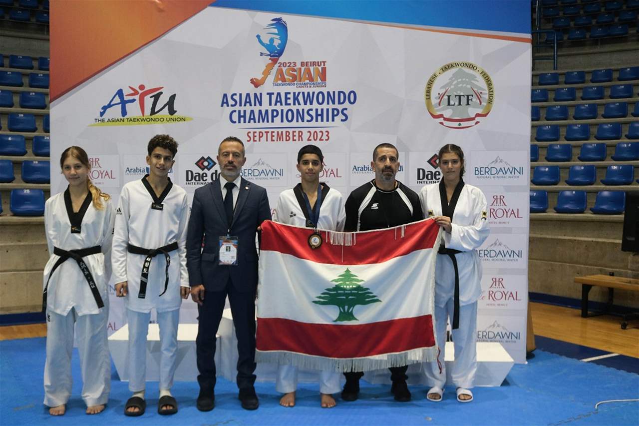 تايكواندو آسيا: ميدالية ثالثة للبنان للاعب انطوان نوفل