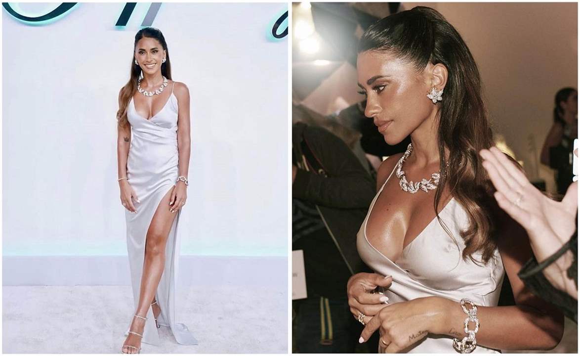 فيديو - أنتونيلا روكوزو تُنافس زوجها على الابهار !!