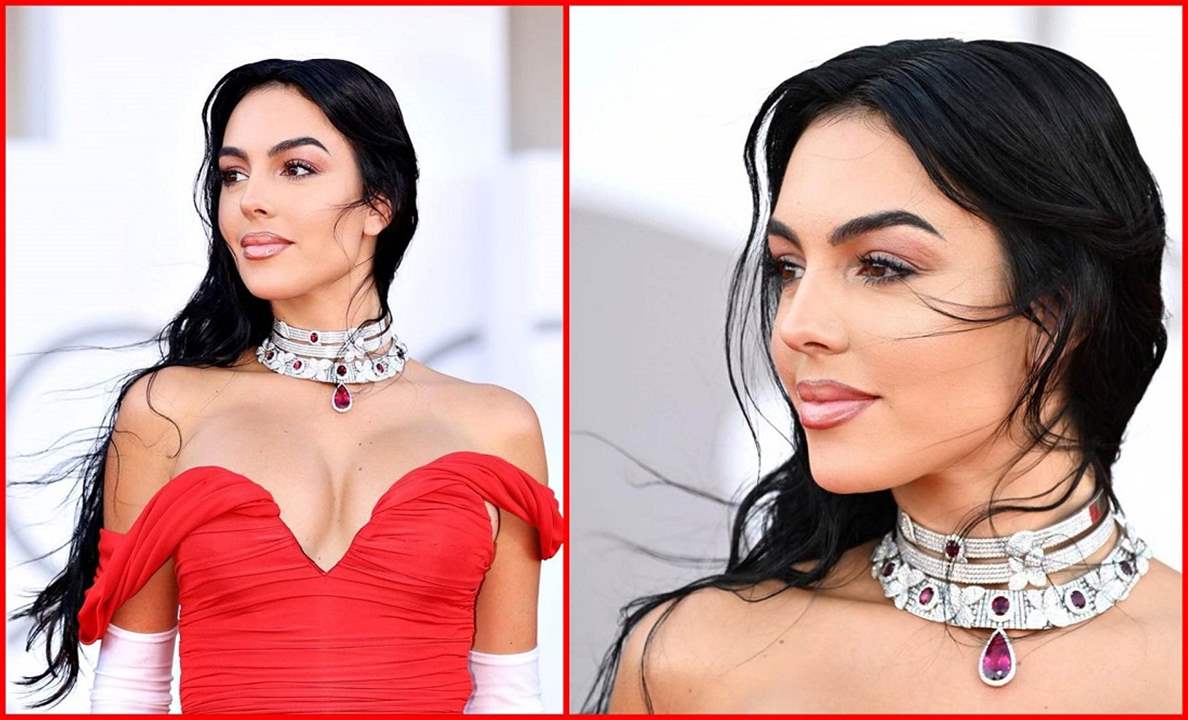 صور - جورجينا رودريغيز نجمة مهرجان البندقية السينمائي