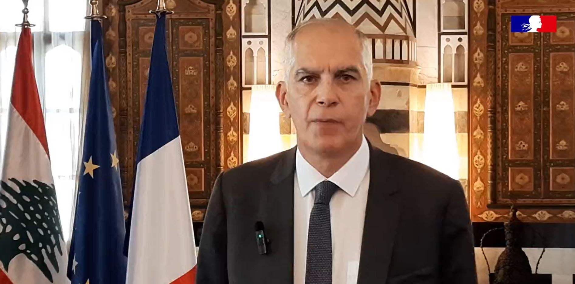 السفير الفرنسي هيرفي ماغرو‎ : كثيرة هي التحدّيات لكنّني واثق من أننا سنتمكّن معاً من الحفاظ على صداقة فرنسية -لبنانية متجذّرة في التاريخ