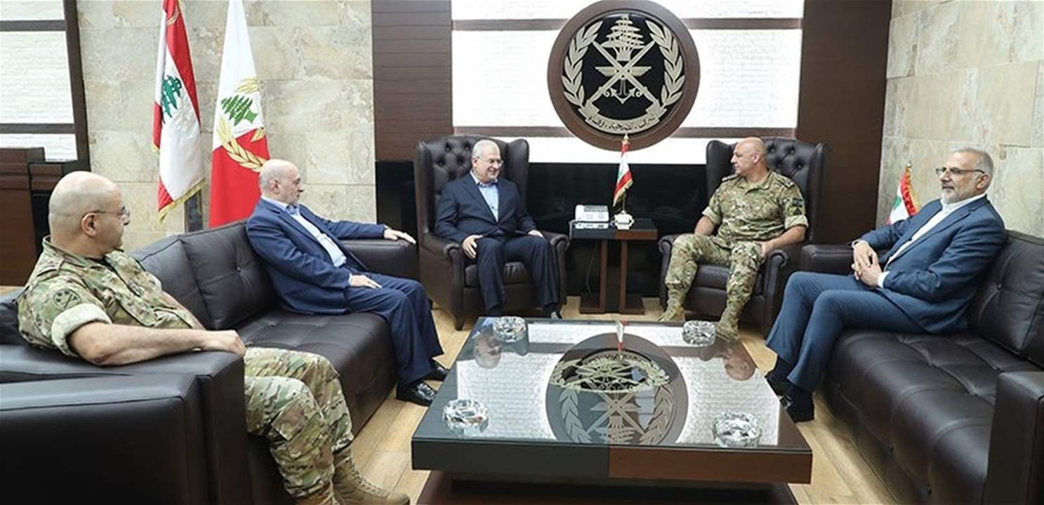 لقاء محمد رعد وجوزيف عون: لم يحصل بالصدفة واستعرض التحديات التي تواجهها البلاد