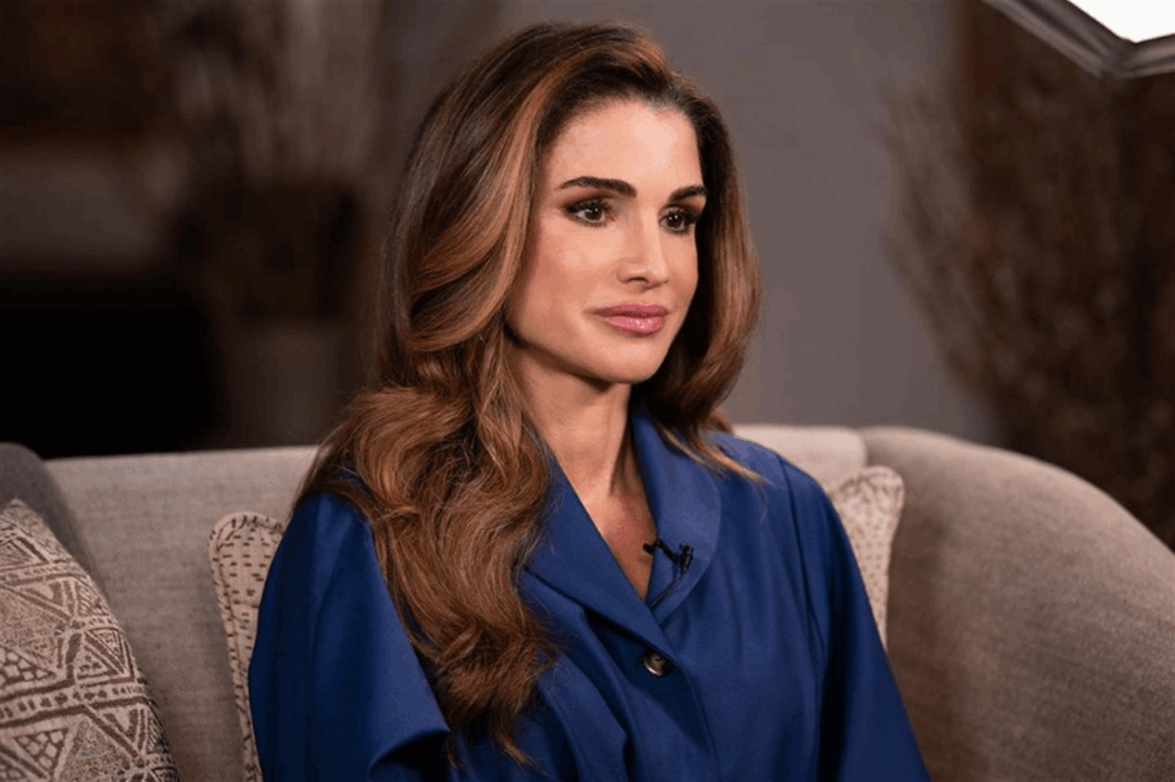الملكة رانيا تتأثر خلال حديثها عن اللاجئين والمهاجرين
