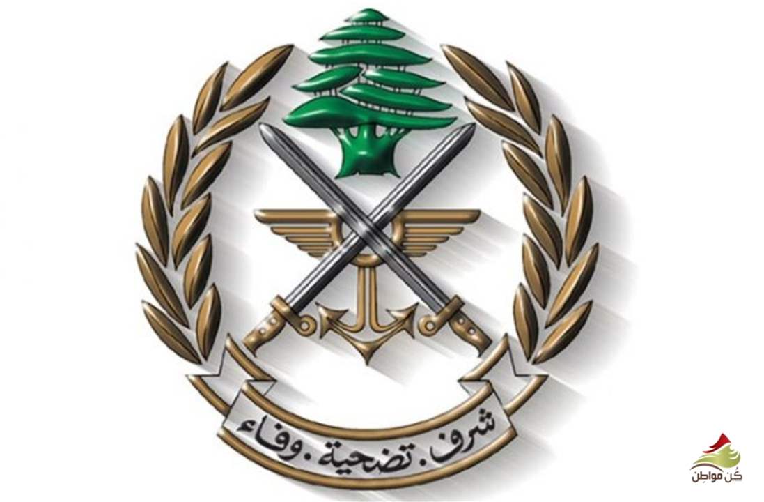 الجيش: دهم مخيم للنازحين السوريين ومنازل مطلوبين في البقاع