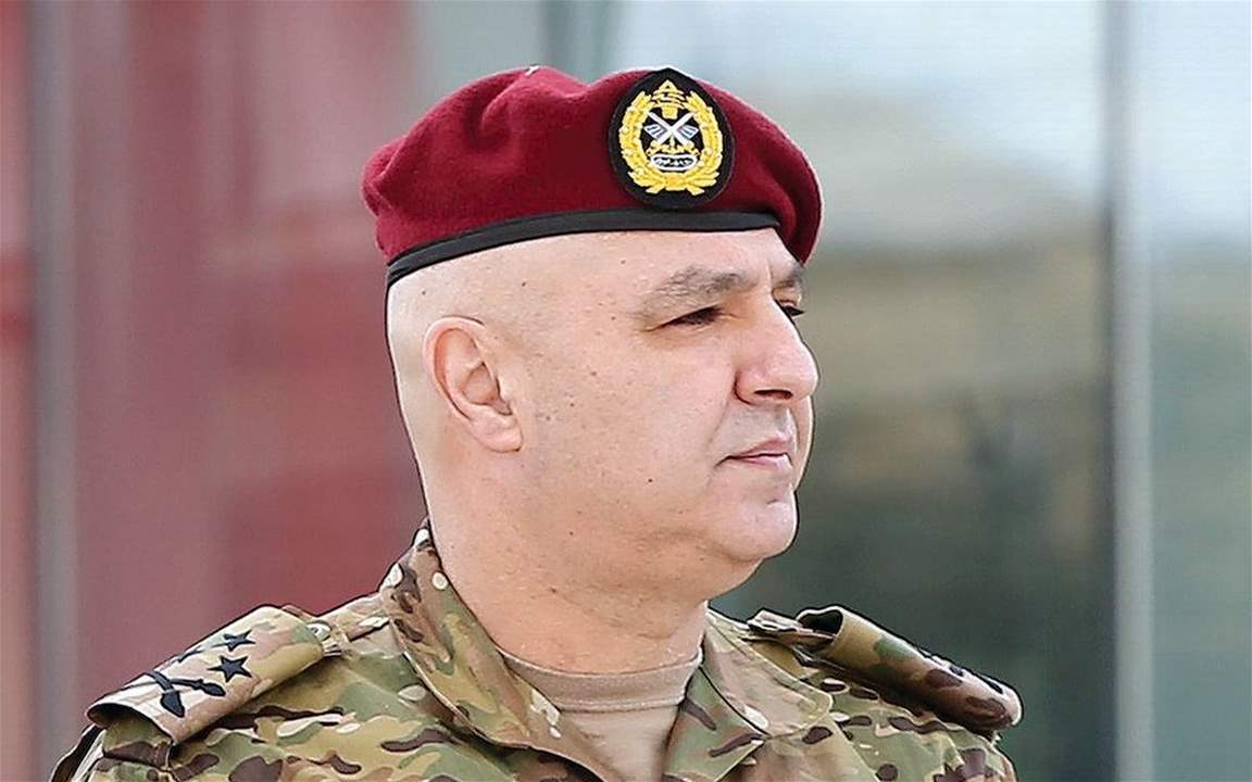  سفير قطر زار قائد الجيش و أكد استمرار الدعم القطري للبنان والجيش 