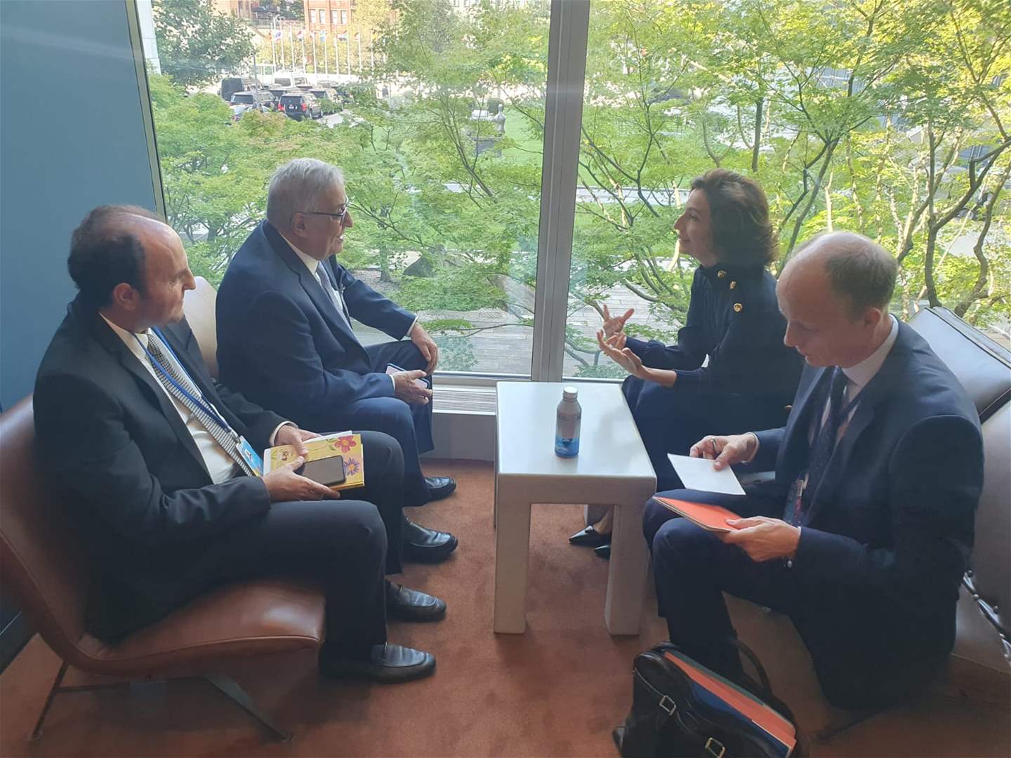 بوحبيب واصل لقاءاته في نيويورك واجتمع بنظيريه الفاتيكاني والارميني