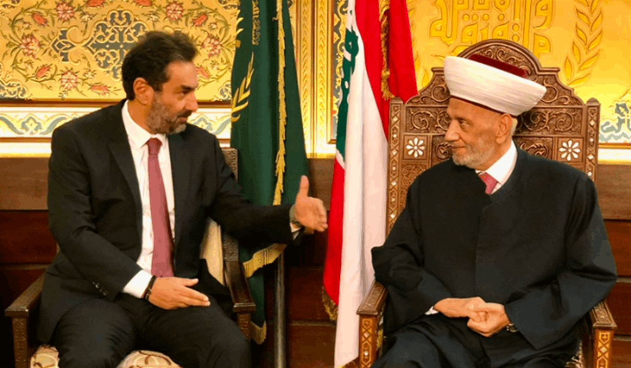 دريان التقى وفوداً مهنئة بتمديد ولايته  