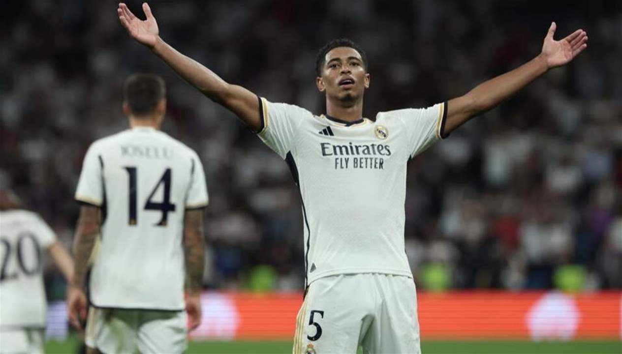 دوري أبطال أوروبا: بيلينغهام يقود ريال مدريد لفوز بشق النفس