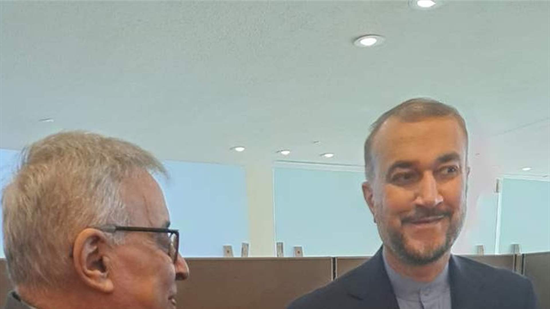 بوحبيب يختتم زيارته الى نيويورك بلقاء عبداللهيان