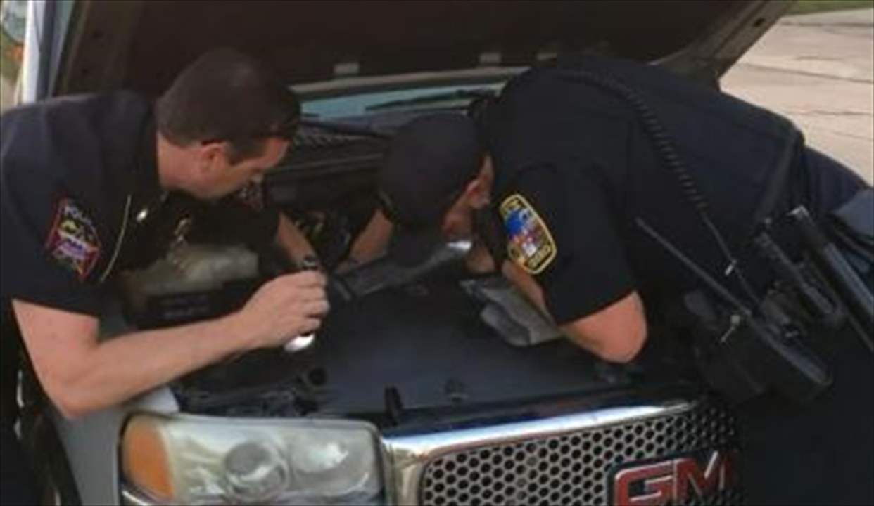 بالصورة - فتح غطاء محرك سيارته فعثر على مفاجأة مرعبة!