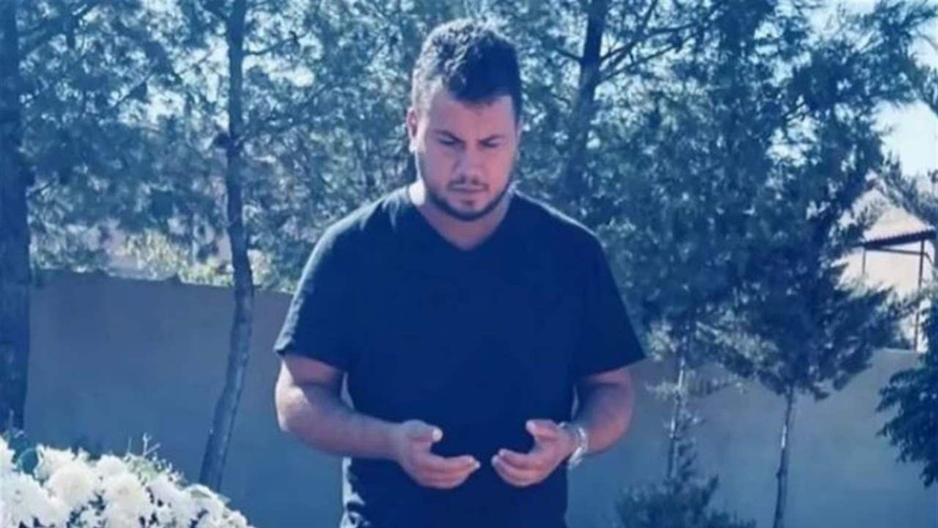 اول ظهور لـ وديع الشيخ بعد وفاة والده بطـلق نـاري